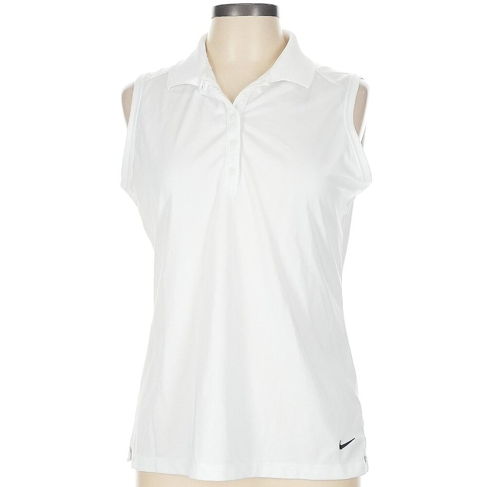 White Nike Womens Golf Shirt